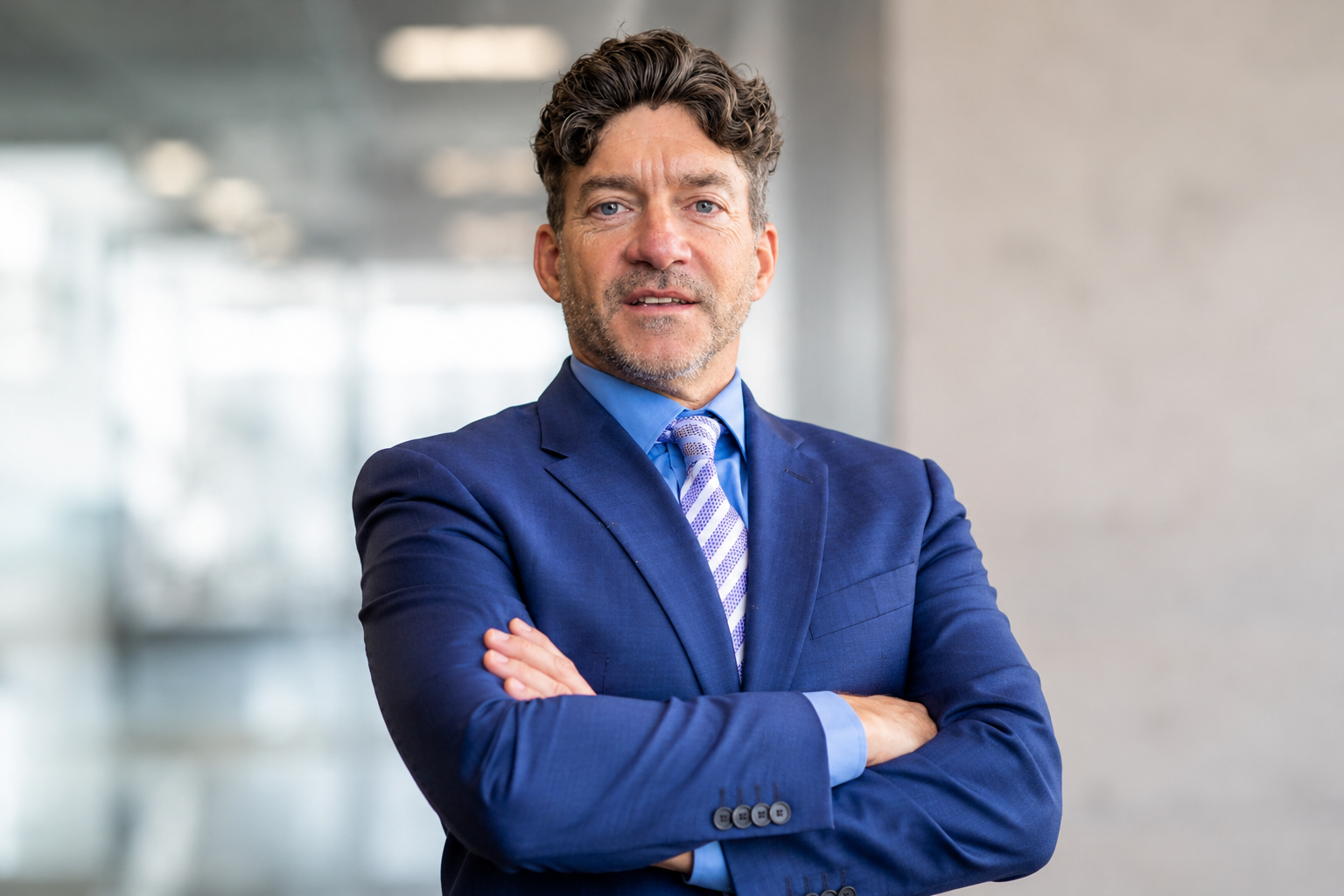 Renter rights attorney standing in the firm's law office
